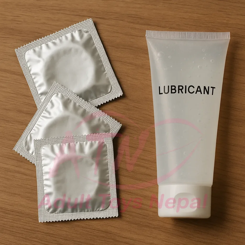 Condoms and lubricants available at Adult Toys Nepal
